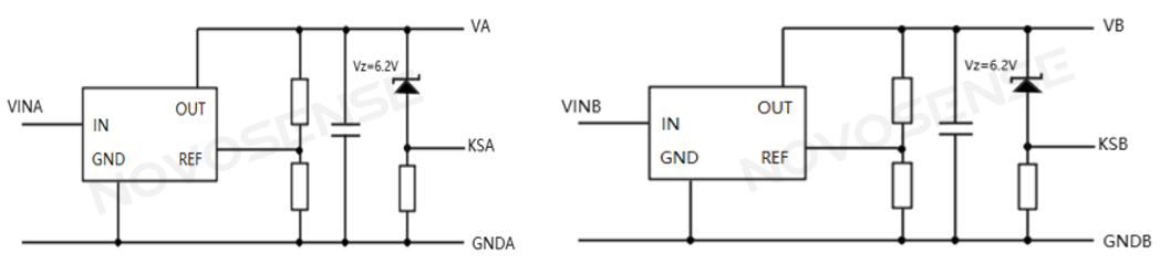 1754393870838207.png Positive and negative voltage regulation circuits.png